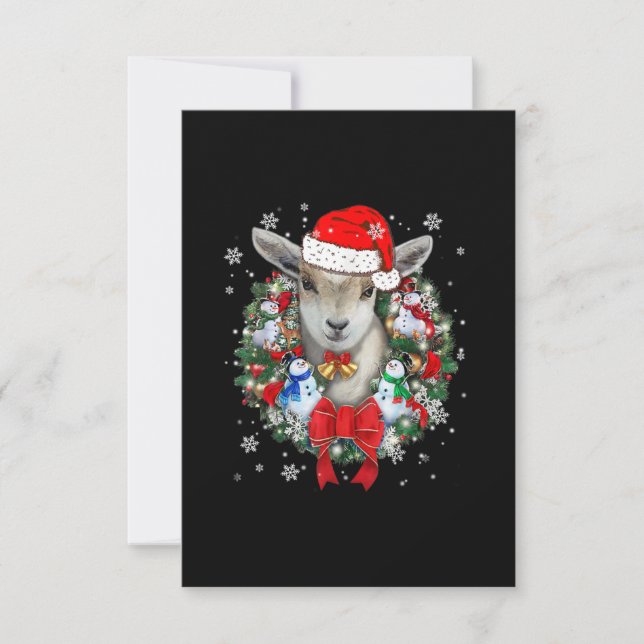 God jul, Dekoration Gift Julafton Gift OSA Kort (Framsida)