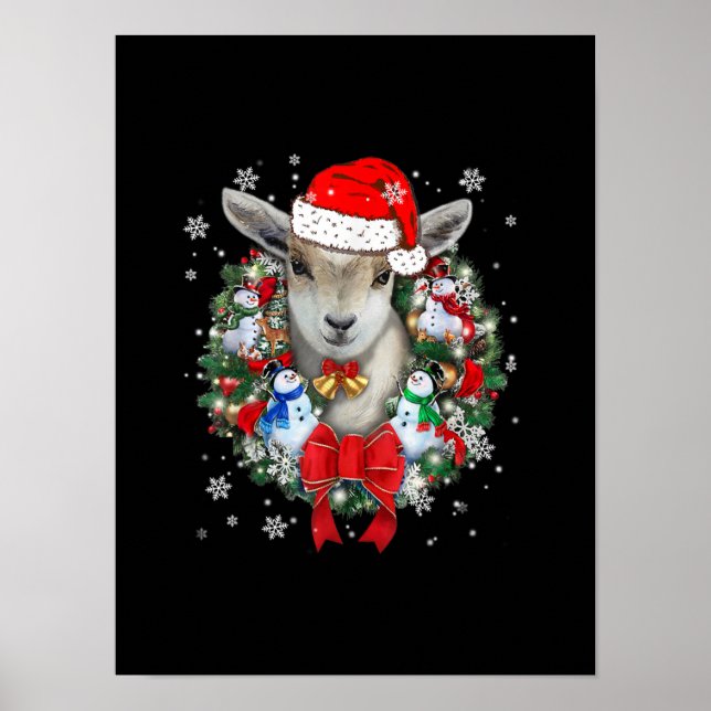 God jul, Dekoration Gift Julafton Gift Poster (Framsidan)