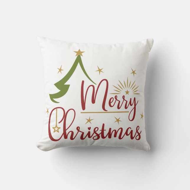 God jul Dekorativ kudde (Framsida)