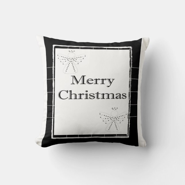 God jul Dekorativ kudde, Änglar Kudde (Framsida)