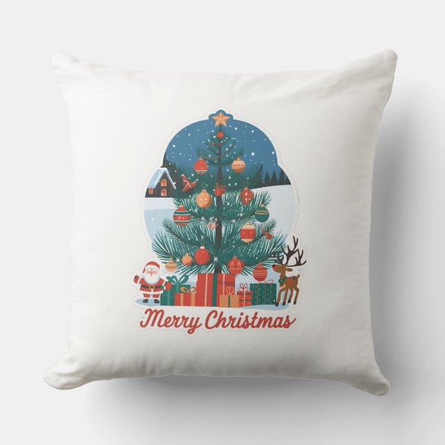 God jul Dekorativ kudde: Ny modell för framtiden Kudde (Framsida)