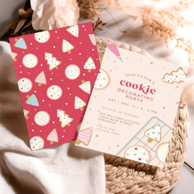 God jul, dekorera Party Inbjudningar (Skapare uppladdad)