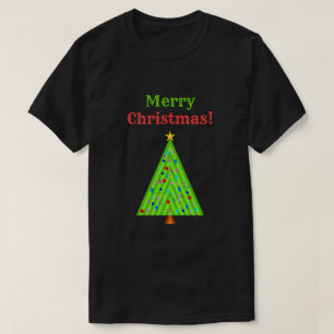 "God jul!", + Dekorerad julgran Tee Shirt