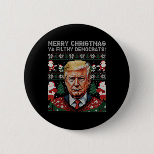 God jul Demokrater Filthy Ya Funny Julafton Knapp