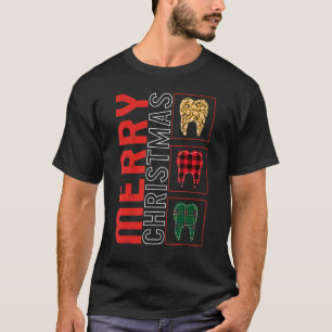 God jul Dental Hygiene Dentist Tooth Docto T Shirt