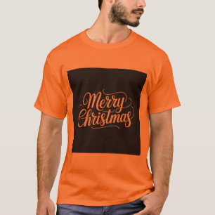 God jul design för t-shirt