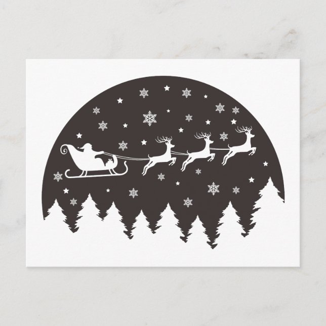 God jul Design Helg Vykort (Framsida)