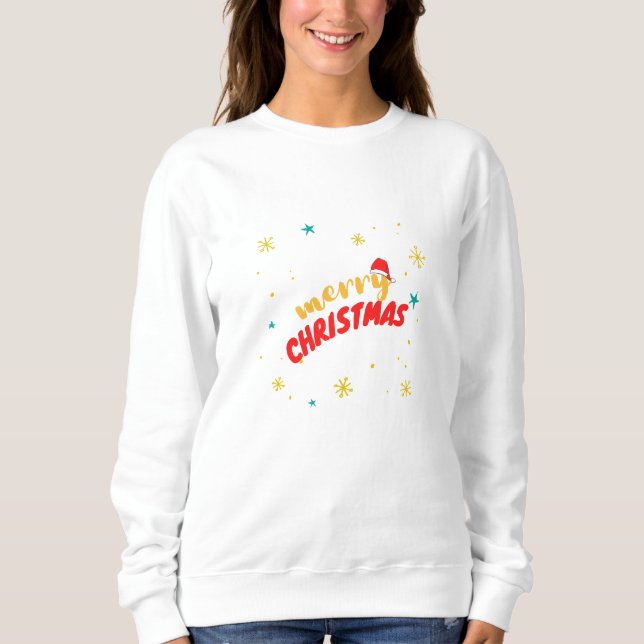 God jul Design T Shirt (Framsida)
