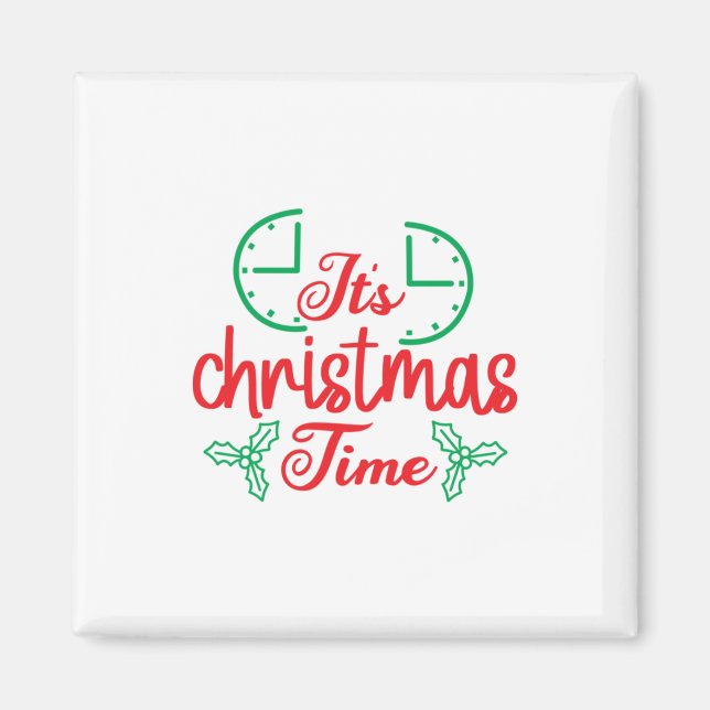 God jul det är jultid magnet (Framsidan)