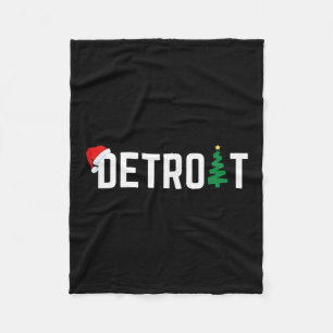God Jul Detroit God Jul Michigan Sa Fleecefilt