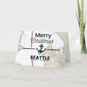God jul Diagram - Seattle Helgkort