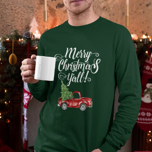 God jul dig vintagelastbilgrönt M T Shirt