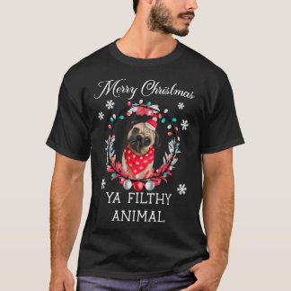 God jul din smutsiga djävul- Rolig jul T Shirt