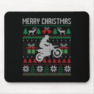 God jul Dirt Bike Santa Funny Family Match Musmatta