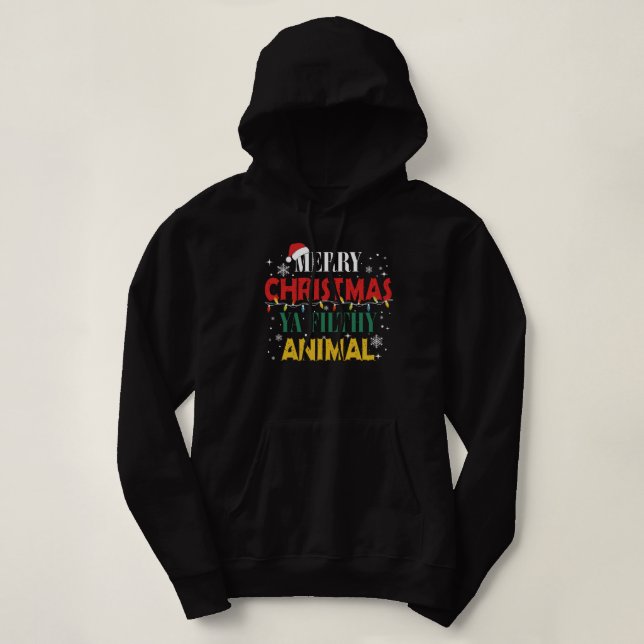 god jul djur t shirt (Design framsida)