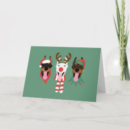 God jul Dobermann Hundar Helgkort