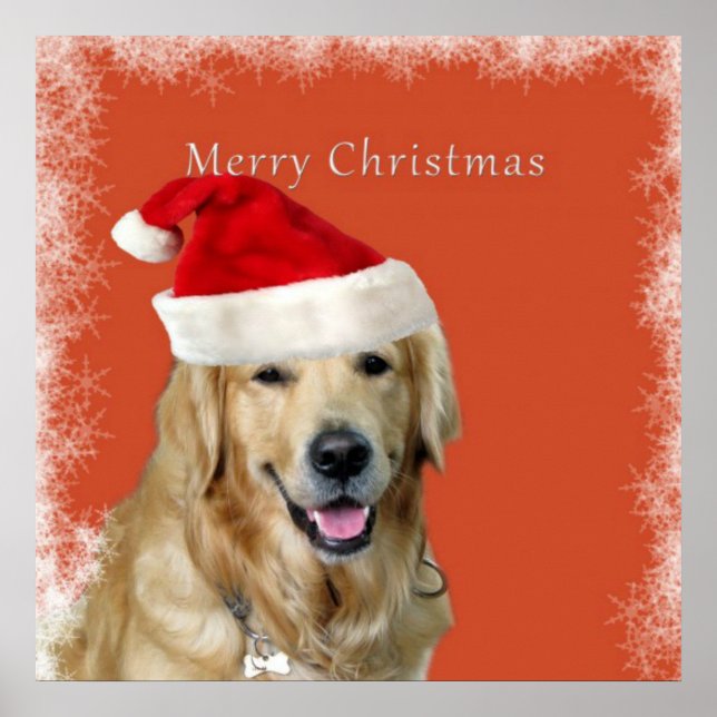 God jul Doggy Poster (Framsidan)