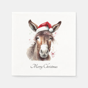 God Jul Donkey, anpassningsbar Pappersservett