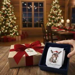 God Jul Donkey, anpassningsbar Slips