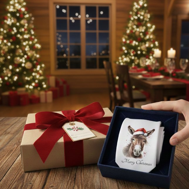 God Jul Donkey, anpassningsbar Slips (Skapare uppladdad)