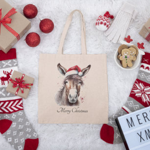 God Jul Donkey, anpassningsbar Tygkasse
