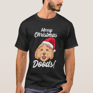 God jul Doods Funny Goldendoodle Mamma Pappa D T Shirt