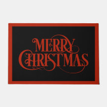 God jul Door Mat
