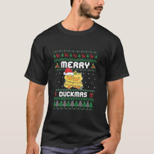 God jul, Duckmas Funny Ankor Älskare Long Sle T Shirt
