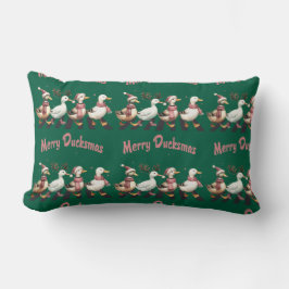 God jul Ducksmas Dekorativ kudde