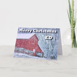 God jul ED-kort Helgkort