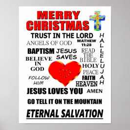 God jul Einternal Salvation Poster