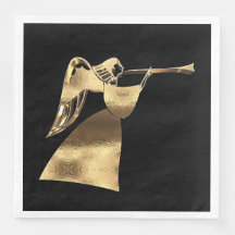 God jul Elegant Chic Angel Spela Trumpet