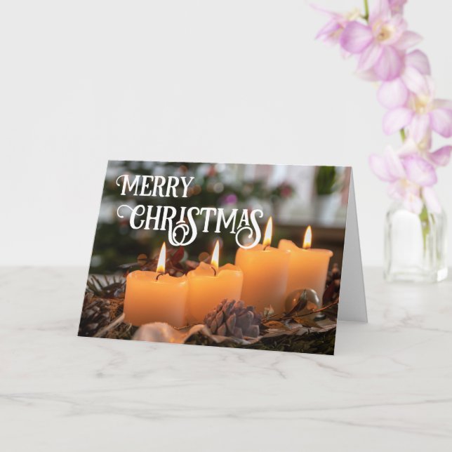 God jul elegant Julbrand Kort (Orkide)