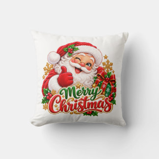 God jul Elegant julgran Högtidlig juldekoration Kudde