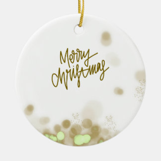 God Jul - Elegant Keramik Ornament