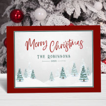 God jul Elegant Land Winter Art Scene