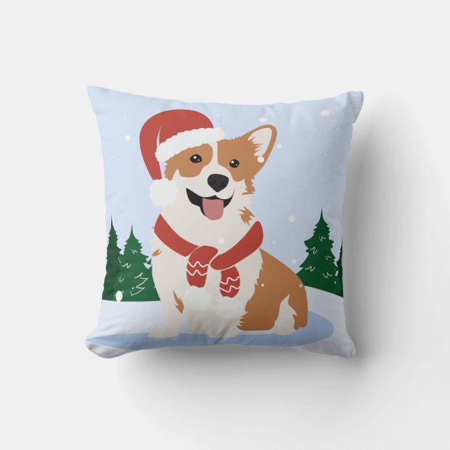 God jul - Elegant och framtidskonstruktion Kudde (Framsida)