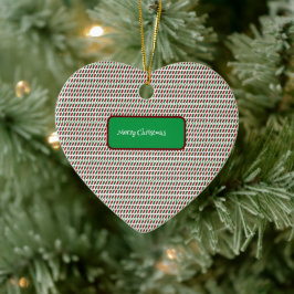 God jul Elegant och modern anpassning Julgransprydnad Keramik