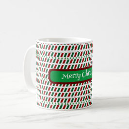 God jul Elegant och modern anpassning Kaffemugg