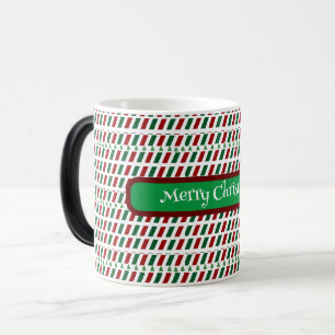God jul Elegant och modern anpassning Magisk Mugg