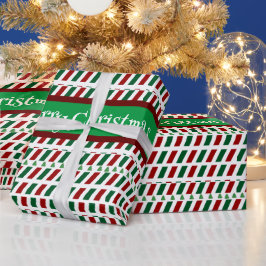 God jul Elegant och modern anpassning Presentpapper