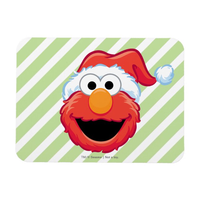 God jul Elmo Magnet (Horisontell)