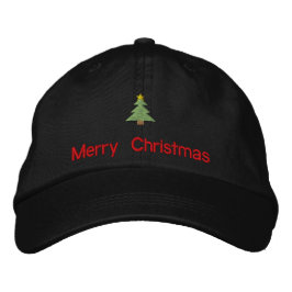 God jul Embroized Hat Broderad Keps