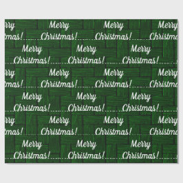 God jul Emerald Wrapping Papper Presentpapper