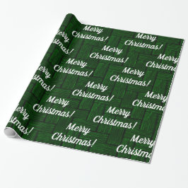 God jul Emerald Wrapping Papper Presentpapper