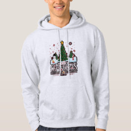 "God Jul: En Festlig Modespektakel" Hoodie