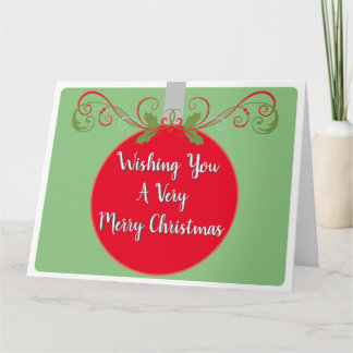 God jul - En modern jul Kort