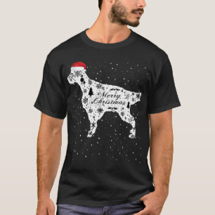 God jul Engelska Setter Hund jul T Shirt