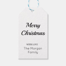 god jul enkel minimal presentmärkre