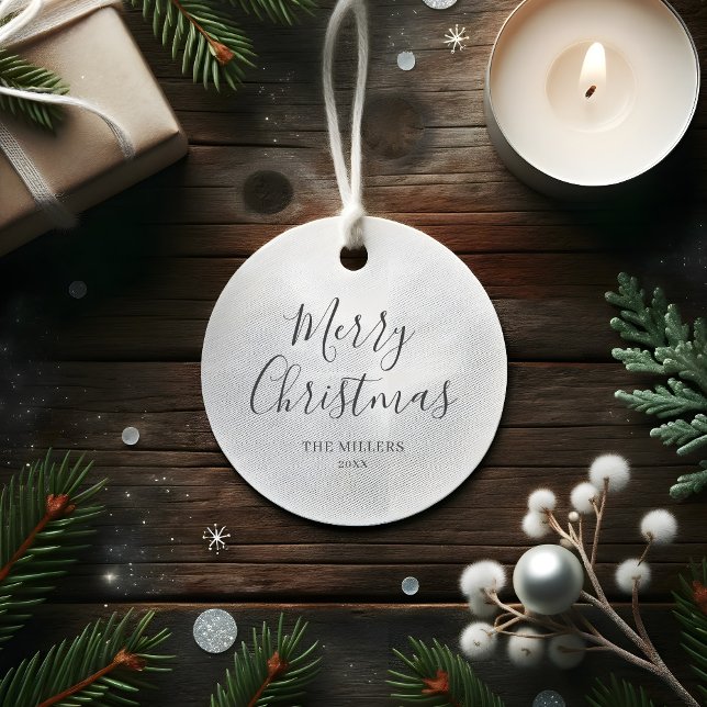 God jul enkel minimalist gåvor etiketter (Skapare uppladdad)